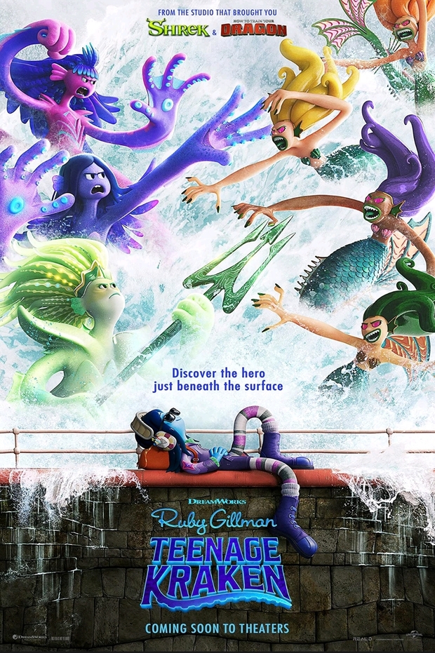 Ruby Gillman, teenage kraken - Trailer (DreamWorks)