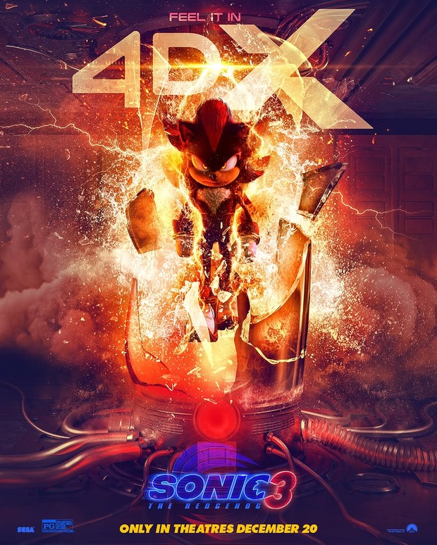 Sonic: the hedgehog 3 - 4DX