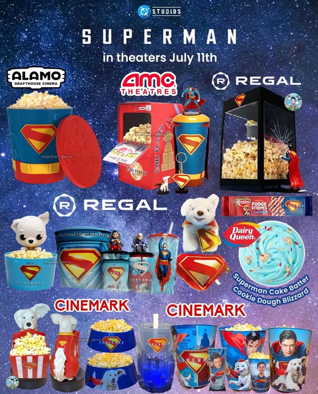 Superman - Merchandise cines estadounidenses