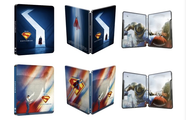 Superman 4K Steelbook revelados para el mercado europeo
