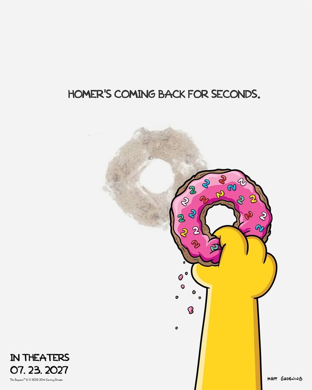 The Simpsons - Nueva película (23 de julio, 2027)