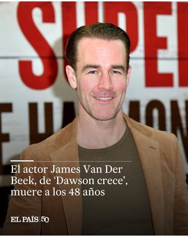 Ha fallecido James van der Beek