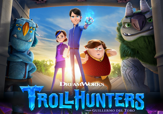 ¿Es posible ver Trollhunters en BD?