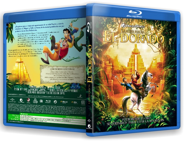 La ruta hacia El Dorado custom blu-ray