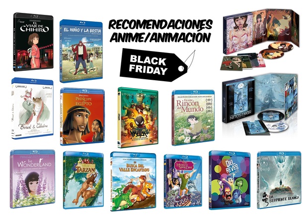 Mis recomendaciones animadas para este BF