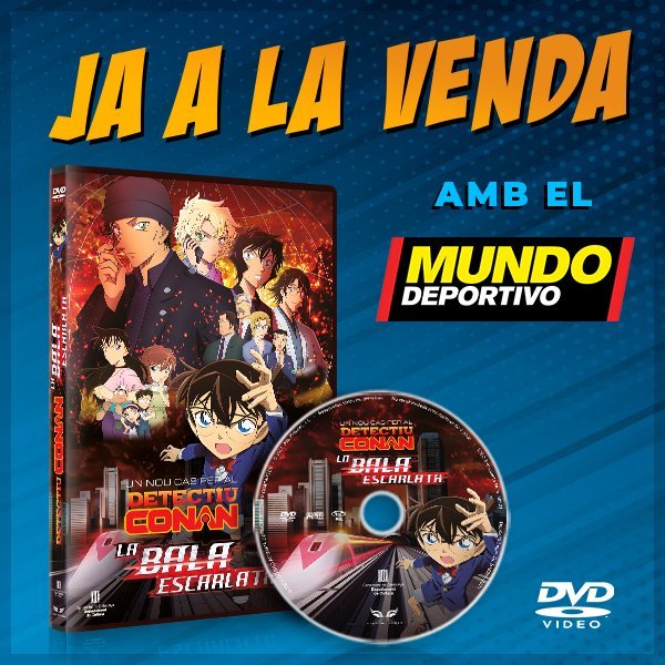 Detective Conan: La bala Escarlata, ya a la venta en DVD