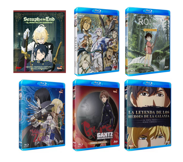 Nuevos Blu-ray de Japan Weekend (Buzz) y Jonu Media