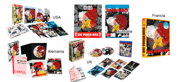 One Punch Man (Segunda temporada) ya editada en otros países.