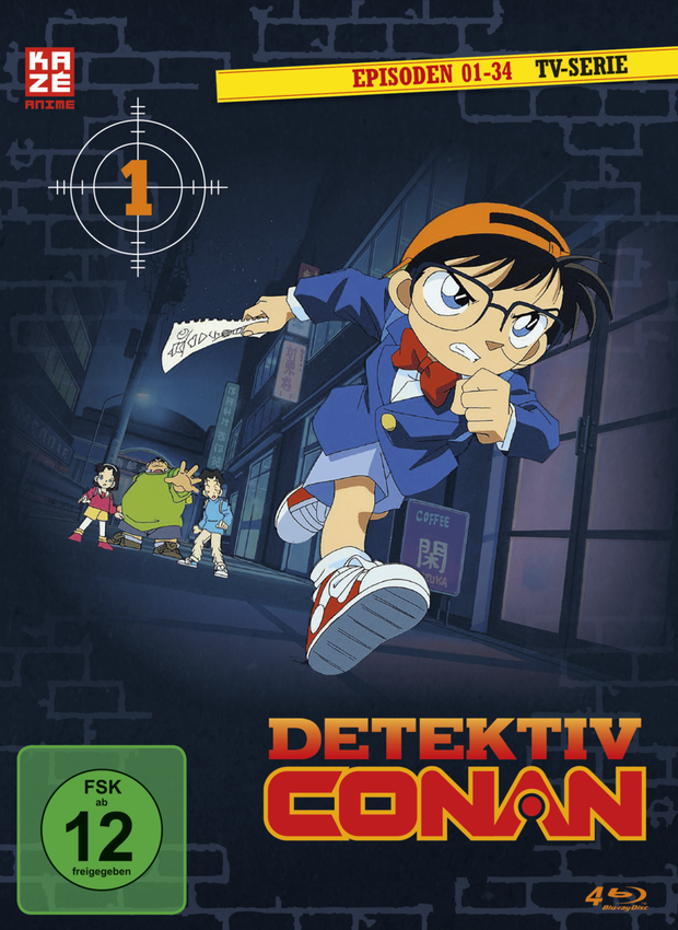 Alemania: Box 1 de Detective Conan en Blu-ray para julio.