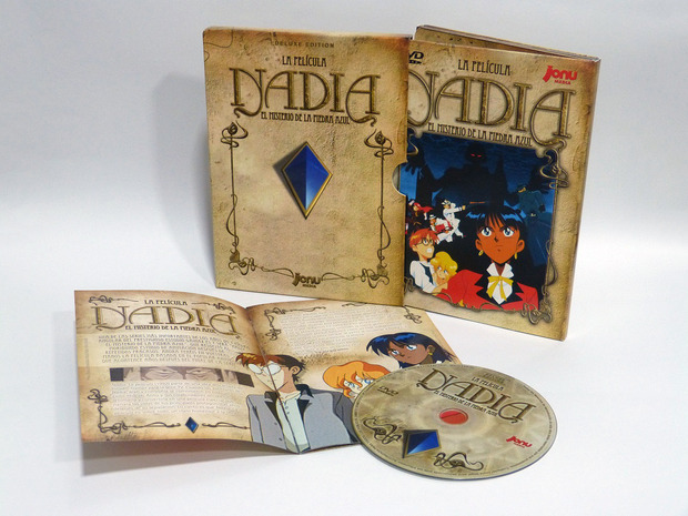 Reportaje retro: Nadia, el misterio de la Piedra Azul: La película (Deluxe Edition) en DVD
