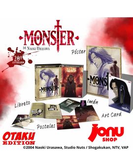 Anuncio en Blu-ray de Monster (Naoki Urasawa)
