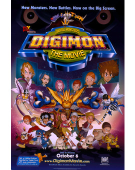 ''Digimon The Movie'' anunciada en Blu-ray