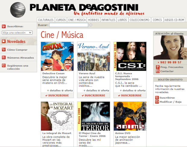 Fascículos en DVD por kioscos... ¿los echáis de menos?