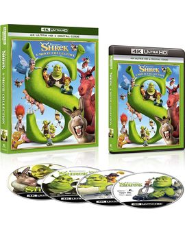 Shrek Tetralogía en 4K UHD
