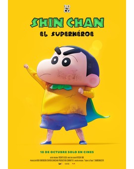 ''Shin Chan: El superhéroe'' próximamente en cines.