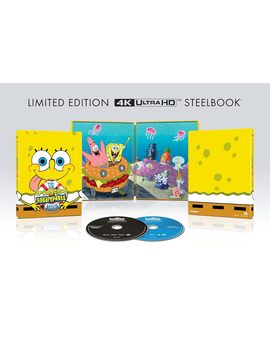 Bob Esponja, la película 4K UHD Steelbook