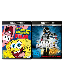 Team America y Bob Esponja 4K aparentemente solo subs castellano