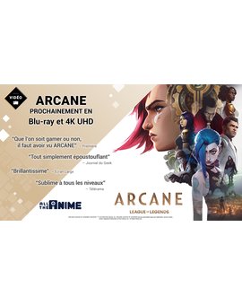 ARCANE (Temporada 1) en Blu-ray y 4K en Francia