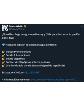 Maravillosa gestión Selecta...