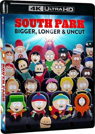 Warner editará la película de South Park en 4K en Francia