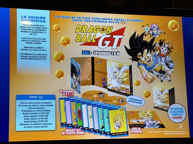 Dragon Ball GT BOX 1 para finales de año