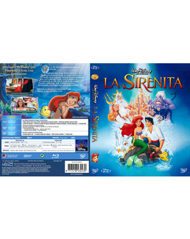 la sirenita (1989) 3 discos caratula