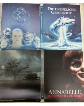Steelbook la historia interminable y annabelle 1y2
