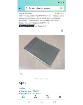 Poneis fundas de platico en los amarays?