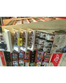 Solo en DVD en Carrefour, me a parecido raro