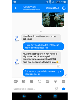 Respuesta de Selecta sobre Alita Angel de combate en bluray 