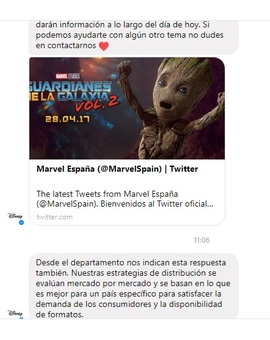 Respuesta de Disney sobre la edicion 4K en España.... no veo muchas esperanzas