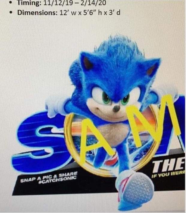 Se filtran imágenes del nuevo Sonic 