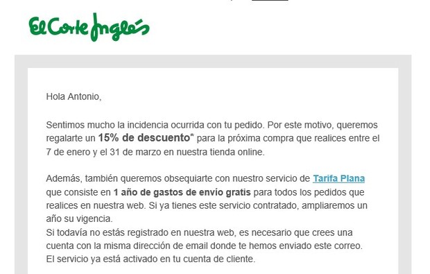 Al final me han dejado un detalle...