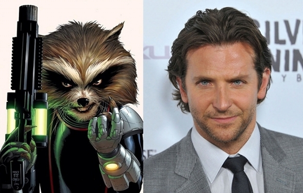 BRADLEY COOPER SERÁ MAPACHE COHETE EN "GUARDIANES DE LA GALAXIA"
