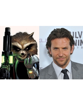 BRADLEY COOPER SERÁ MAPACHE COHETE EN "GUARDIANES DE LA GALAXIA"