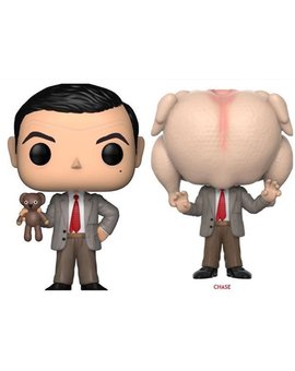 Genialidad de funko Mr. Bean chase que sale en enero a la venta 