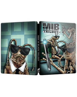 Reservas para la Trilogia Men In Black 4k Ultra HD Steelbook en Zavvi  