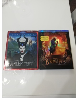 Maléfica y La Bella Y Bestia! ediciones americanas con slicover