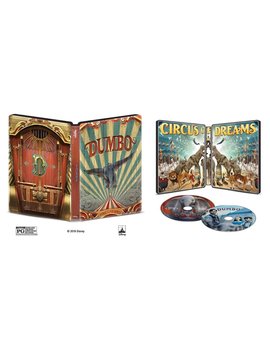 Diseño del Steelbook de Dumbo de Best Buy