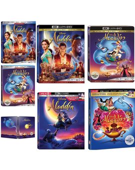 Ediciones de Aladdin exclusivas de Best Buy  y Target