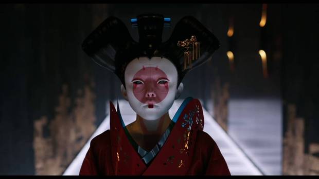 GEISHA GHOST IN THE SHELL