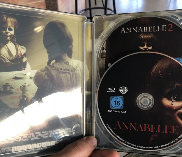 Steelbook Annabelle 