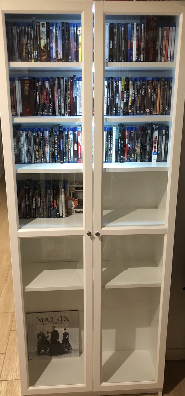 Mi nueva estantería ahora llenarla