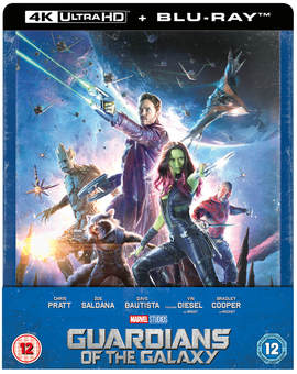 reservas abiertas guardians of the galaxy 4k steelbook zavvi.es