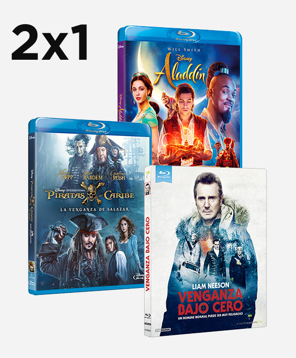 2x1 en cine de aventuras,animacion ect. en el corte ingles , limite 48 horas de jueves a domingo