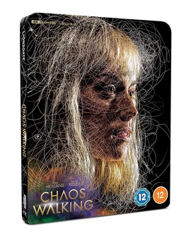 steelbook de chaos walking con idiomas Spanish latino en disco 4k y subtítulos e igual 