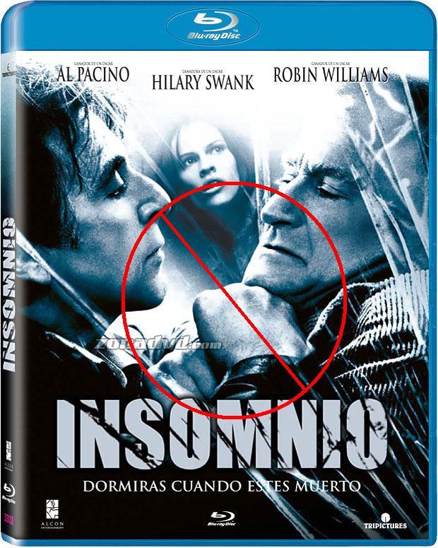 Fallo generalizado. "Insomnio" BD ilegible