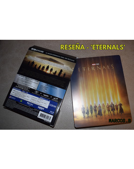 Reseña - 'Eternals' (UHD 4K // Steelbook Limitado)