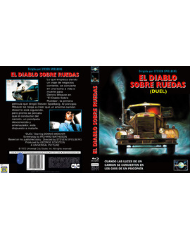 Custom carátula blu-ray EL DIABLO SOBRE RUEDAS