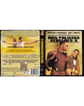 Carátula en ESPAÑOL de Dos policías rebeldes 2 BLU-RAY